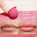 Oulac Light Pink Lipstick - Moisturizing Lipstick Tinted Lip Balm for Dry Lips, Hydrating Lip Crayon & Blush - Lip Colour and Cheeks Makeup | 2.48g, Rose Tea (06)