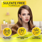 Clarifying Shampoo and Conditioner Set - Sulfate Free Hair Care Products for Women and Men - Build Up Remover for Curly, Straight, Color Treated, Oily and Black Hair - Hydrating Dry Split Ends Formula