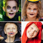 8Pcs Halloween Face Makeup Patches, Glitter Freckles Face Tattoo for Teenagers & Young Women, Sparkle Freckles Makeup Patches, Waterproof Face Glitter Freckles (8PcsC Holographic Multicolor)