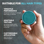 Hair Wax for Men, Premium Aqua Hair Styling Wax with Strong Hold & High Shine Finish, Water-Based, Easy Wash Out, 3.52 oz