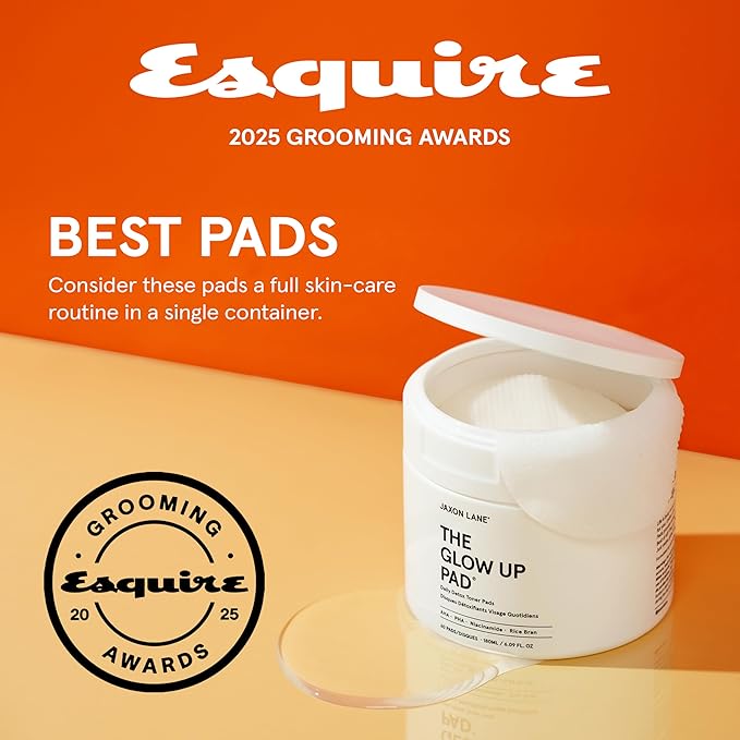 Rice Toner Pads Korean Skin Care Daily Exfoliating Pads for Face: THE GLOW UP Centella AHA PHA Niacinamide Brightening Toner for Mens Skincare, Facial Cleansing, Acne Pores, Dark Spots & Skin Radiance