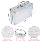 Anpro All-In-One Makeup Kit for Girls 10-12 with Case, Pro Teen Makeup Set, Tween Makeup Kit for Teens Women, Full Make Up Starter Kit with Brushes, Lipstick, Eye Shadow, Palette, Blush, Glitter Gel