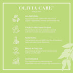 Olivia Care Bath & Body Bar Verbena Soap 4 Pack Gift Box Organic, Vegan & Natural Contains Olive Oil Repairs, Hydrates, Moisturizes & Deep Cleans Good for Sensitive Dry Skin Made in USA