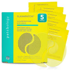 PATCHOLOGY Eye Mask, Brightening Under Eye Patches for Puffy Eyes and Dark Circles, Vitamin C Serum, Dark Circles Under Eye Treatment, Hydrating Eye Patches for women and men (5 Pairs)