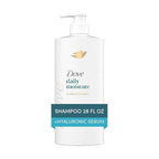Dove Damage Therapy Shampoo Daily Moisture for Dry Hair with Bio-Protein Care Technology and Hyaluronic Serum 28 Fl Oz