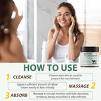 Beef Tallow for Skin, Beef Tallow Moisturizer, 8.4 oz Organic Whipped Grass Fed Beef Tallow with Honey Cream for Face & Body, Unscented