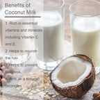 Luseta Hair Oil Hair Repair Serum Coconut Argan Marula Oil Sulfate Free Paraben Free (Coconut Oil)