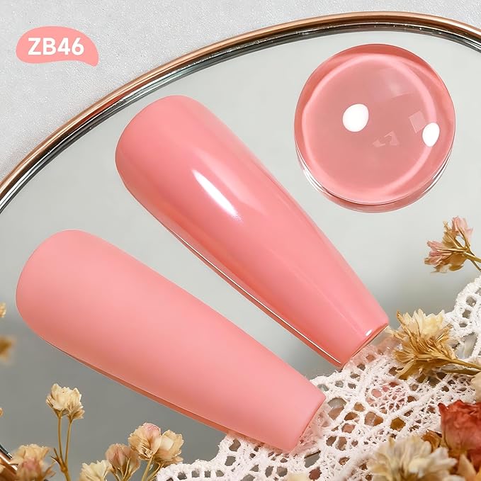 18ml Soft Pink Nail Polish Large Volume Quick Dry Nail Polish, Long Lasting Shine, Fingernail Toenail Nail Art DIY Home Travel Nail Art Gift