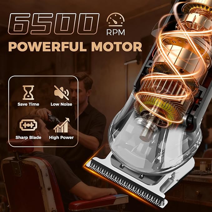 Ufree Beard Trimmer for Men, Foil Shaver Electric Razor, Shavers for Body Face Nose Ear, Cordless Hair Trimmer, Professional Hair Clippers, Mustache Grooming Kit Birthday Gifts for Men