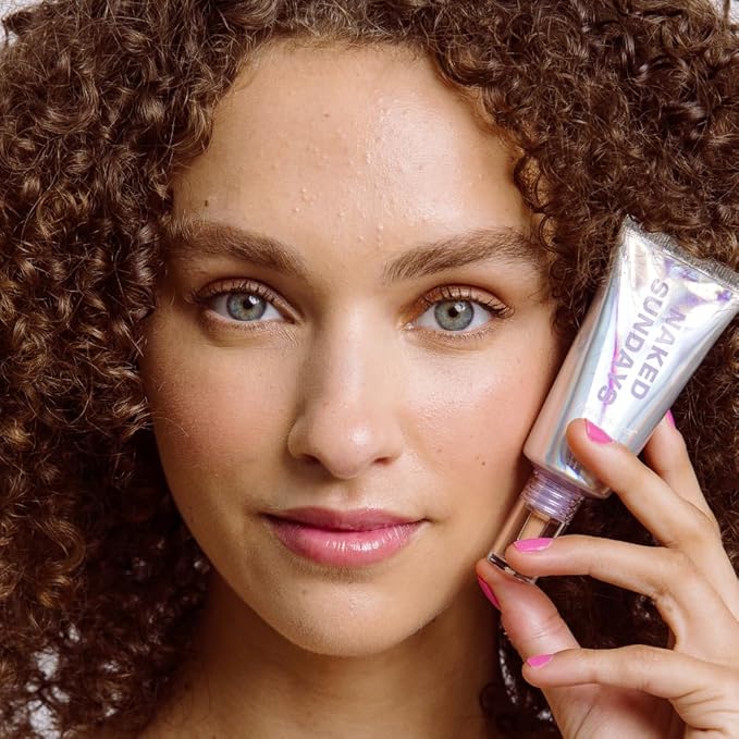 Naked Sundays BeautyScreen™ SPF 50 Peptide Foundation Tint – Tinted Sunscreen & Skincare Makeup with Zinc Oxide, Niacinamide – Lightweight Natural Coverage, 3 Warm Honey, 1.01 oz