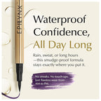 Liquid Eyeliner - Hypoallergenic Eyeliner with Fine Brush Tip, Long-Lasting Waterproof Eye Liner - Cruelty-Free, Vegan, Hypoallergenic, Gluten-Free, Smooth Application Liquid Eye Liner, Purple 2mL