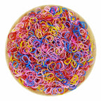 3200 Pcs Elastic Rubber Bands Small Hair Ties Hair Rubber Mini Hair Bands Hair Elastics Tiny Soft Holder Ponytails for Girls (Multicolor)