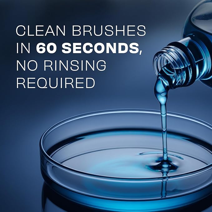 Original Makeup Brush Cleaner - Professional Cleanser for Makeup Brushes - Quick-Drying, Rinse-Free Formula - Removes Stubborn Waterproof Make Up, 2 oz