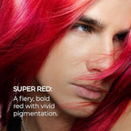 XMONDO Color Super Red Depositing Mask & Semi-Permanent Red Hair Dye | Infused with Bond Boosting Technology & Hyaluronic Acid for Nourishment, Revitalization & Repair, Vegan Formula, 8 Fl Oz 1-Pack