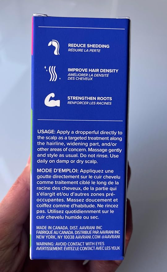 AAVRANI Hair Density Boosting Treatment - Ashwagandha, Vegan Collagen, And Turmeric Scalp Serum For Thicker, Fuller Hair - Vegan, Non-Greasy - 2 Fl Oz