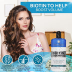 Biotin Shampoo for Thicker Stronger Hair - Volumizing & Thickening Shampoo for Men and Women - Sulfate Free, Salon Grade Formula to Boost Volume for Fine and Thinning Hair - Ideal for All Hair Types