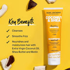 Marc Anthony Oil Shea Butter Hydrating Shampoo Ounces, Coconut, 8.4 Fl Oz