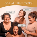 Authentic Mulberry Silk Skinny Hair Match Scrunchies for Women, Anti Breakage Hair Ties for Curly Thick & Thin Hair, 100% Silk for Buns & Ponytail, Strawberry/Auburn (4 Pack)