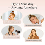 Kitsch Satin Scrunchies for Women - Softer Than Silk Scrunchies | Hair Ties No Damage for Frizz-Free Sleep | Stocking Stuffers for Teen Girls | Ideal Gifts for Women, Assorted, 5pcs