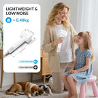 Hair Dryer, Travel Small Hair Dryer with Diffuser,High Speed Brushless Fast Drying Blow Dryer,Low Noise/Compact/Mini Design Hairdryer for Women,Men - No Heat Damage