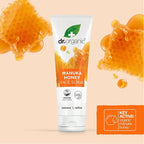 Dr. Organic Manuka Honey Face Scrub | Deep Cleansing and Exfoliating for Dry Skin, Removes Impurities and Excess Oil, Moisturizing, Certified Organic, Paraben & SLS-Free, Natural, 125 mL / 5 fl oz