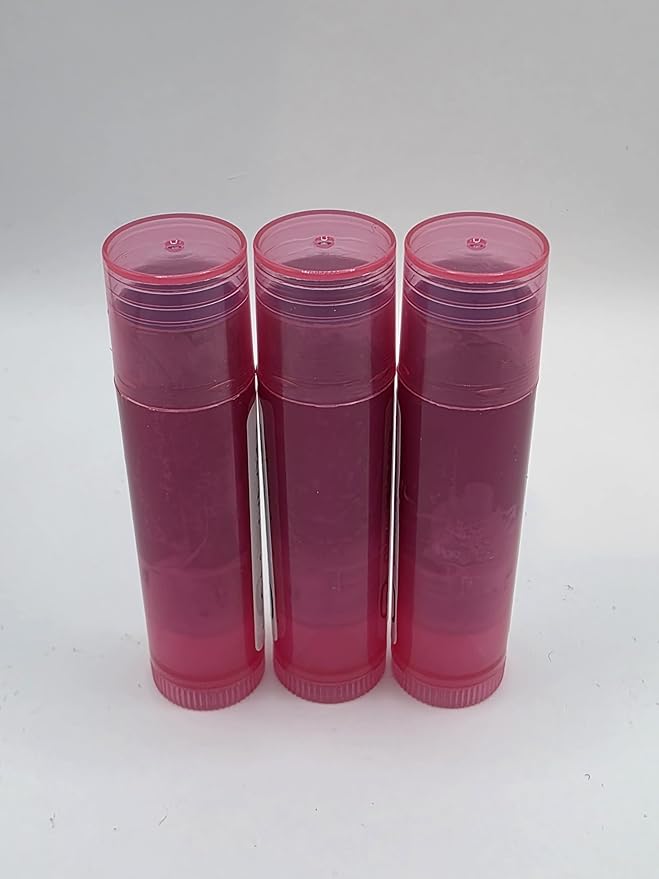 Tallow Lip Balm (3 Pack) (Tinted Purple) Handmade Grass Fed Beef Tallow Lip Balm with Nourishing Oils