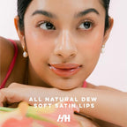 Handmade Heroes 100% Natural Vegan Tinted Lip Gloss with Hyaluronic Acid - Lightweight Moisturizing Soft Lipstick for Dry Lips Christmas Gifts - 4pc set Stocking Stuffers