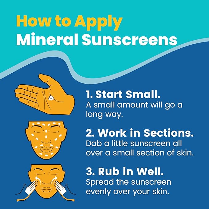 SPF 45 Every Day Shimmer Mineral Sunscreen | 2.5 Fl Oz Biodegradable, Paraben Free & Reef Safe Sunscreen | Non-Greasy, Lightweight & Shimmer Mineral Protection Against UVA & UVB for Face & Body