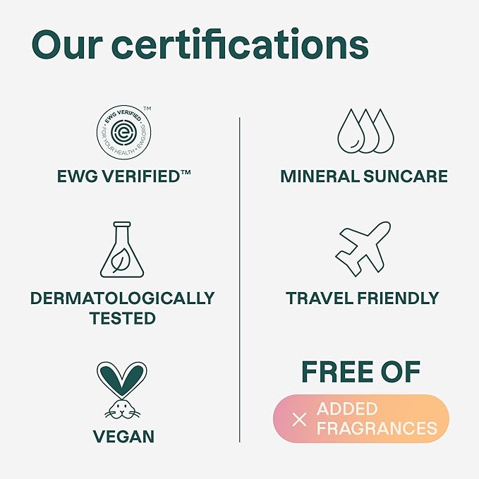 ATTITUDE Oceanly Tinted Face Cream Stick with SPF 30, EWG Verified, Plastic-Free, Broad Spectrum UVA/UVB Protection with Zinc Oxide, Universal Tint, Unscented, 1 Ounce