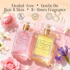 NP NATURES PHILOSOPHY Hair Perfume, Leave-in Hair Serum & Shine Hair Spray for Women, Anti-Frizz, Long Lasting Fragrance, Lightweight Conditioner & Glossier Hair Perfume oils - 2 Pack