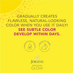 Jergens Natural Glow Face Self Tanner Lotion with SPF 20, Sunless Tanning, Medium to Deep Skin Tone Moisturizer, Daily Facial Sunscreen, Oil Free, Broad Spectrum UVA and UVB Protection,2 Oz(Pack of 2)