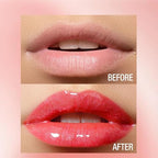 2 in 1 Brown Lip Gloss Lip Plumper Gloss Tinted Glitter Shimmer Lipgloss lip oil Lipstick Moisturizing High Shine And Vegan Plumping Lip Gloss For Women Girls Long-Lasting Dry Lip Care base 03 #