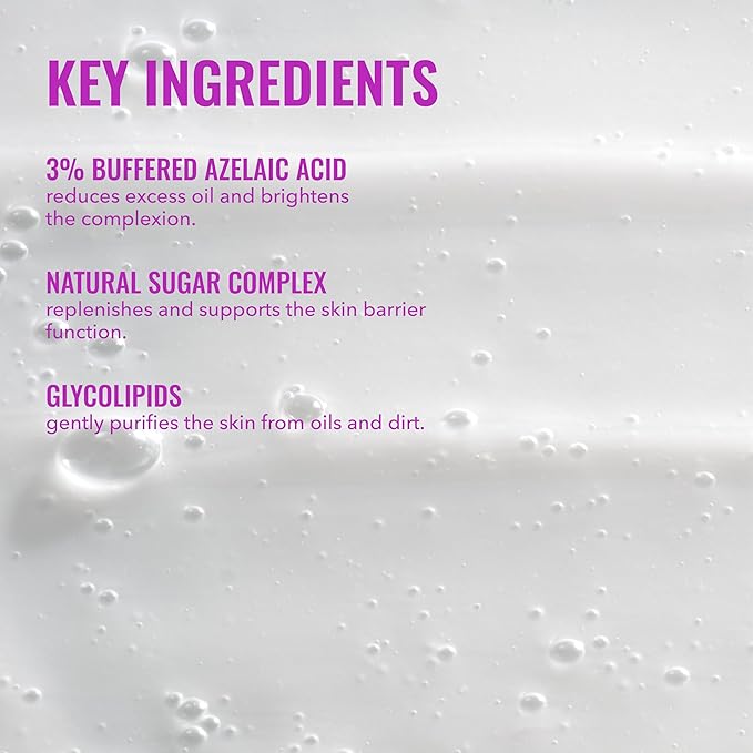 Good Molecules Soothing Azelaic Acid Cleanser – Gentle Creamy Non-Foaming Face Wash for Oily, Sensitive & Acne-Prone Skin – Vegan & Fragrance-Free 120 ml