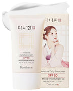 Moisture Daily Sunscreen SPF 50 - Korean Face Sunscreen, Broad Spectrum UV Protection with Ginseng & Niacinamide - Hydrating Lightweight Formula, No White Cast, K-Beauty, 1.7 oz.