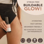 Self Tanner Mousse - USA Made with Natural & Organic Ingredients, Self Tanning Mousse for Dark Fake Tan, Sunless Tanner, Clear & Non Toxic Tanning Foam for Streak Free Finish & Natural Glow