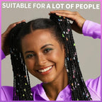 Teenitor Elastic Hair Bands, Small Hair Elastics, 2000pcs Multi Color Hair Ties, Hair Holder Elastic Rubber Bands for Girls, 11 Colors