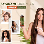 Natural Riches Unrefined Organic Batana Oil, 8 fl oz, 100% Pure & Natural, Cold pressed Honduras Miracle Oil for Hair Growth.