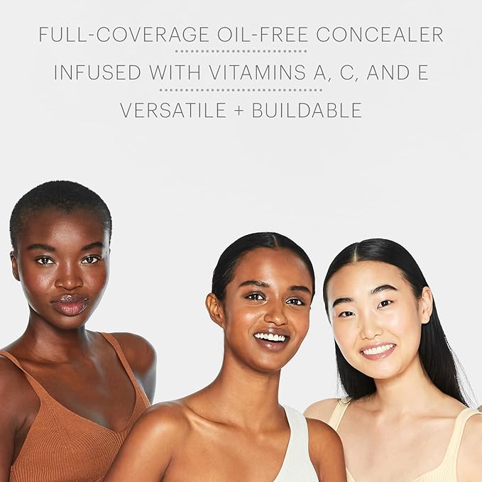 Glo Skin Beauty Oil-Free Camouflage Concealer - Correct and Conceal Imperfections, Blemishes & Dark Spots, Nourishing Makeup for a More Even Complexion (Tawny)