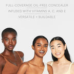 Glo Skin Beauty Oil-Free Camouflage Concealer - Correct and Conceal Imperfections, Blemishes & Dark Spots, Nourishing Makeup for a More Even Complexion (Tawny)