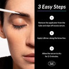 LiLash & LiBrow Best Sellers Set - Contains LiLash Purified Eye Serum & LiBrow Purified Eyebrow Serum, Natural Eyelash and Eyebrow Enhancement Serums