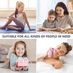 100 Pcs Thick Seamless Hair Ties, Ponytail Holders Hair Accessories No Damage for Thick Hair Christmas Gift(Rainbow Colors)