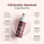 Trybello Hair Helper + Spray | Hair Growth Serum, powered by Capixyl | With Biotin, Castor Oil, Caffeine, Rice Water & Peptide Complex | Natural Treatment for Thicker, Fuller Strands | Vegan Formula