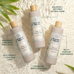 Organic Jaguar, All Natural Honeysuckle Conditioner, Sulfate Free Conditioner with Vitamin E, Castor, Argan and Almond, Honey, For Hydrating All Hair, 13.5 fl oz