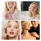 Rose Facial Skin Care Set, 33 Pcs Bath & Body Spa Basket for Women, Beauty Care Kit, Sheet Mask, Makeup Bag, Face Serum, Bath Bomb, Perfume, Christmas, Mother Day, Valentine's, Birthday, Baby Shower