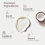 IKI Gaman Repair Face Balm - Intensive Skin Repair with Emu Oil, Camellia Oil & Vitamin E - Soothes Burns, Scars & Irritation - Body Moisturizer & Healing - Natural & Safe for Sensitive Skin