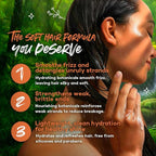 621 by Kika Nieto Coconut Oil Conditioner, Detangler & Anti-Frizz Treatment for Thinning, Damaged or Color-Treated Hair, Deep Conditioning Formula, 16 oz