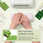 CANNI 6Pcs 9ml Emerald Green Gel Nail Polish Set- Dark Sage Forest Green Gel Polish Kit Lime Olive Forest Colors DIY at Home Salon Christmas New Year's Gifts for Girls
