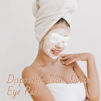 100 Sheets Eye Covers for Facials Disposable Eye Masks Non-woven Cotton Eye Pads Spa Eye Masks Eye Care Patches Paper Paper Beauty Sheets for Facial Treatments, Skincare Spa, Home Beauty Wet Compress