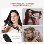 5 in 1 Hair Dryer Brush Set,Professional Negative Ionic Hot Air Styler, Air Curling Wrap Styler,Detachable Blow Dryer Brush With Auto Wrap Curlers,Hair Styling Tools For Straight/Curl/Drying/Smoothing