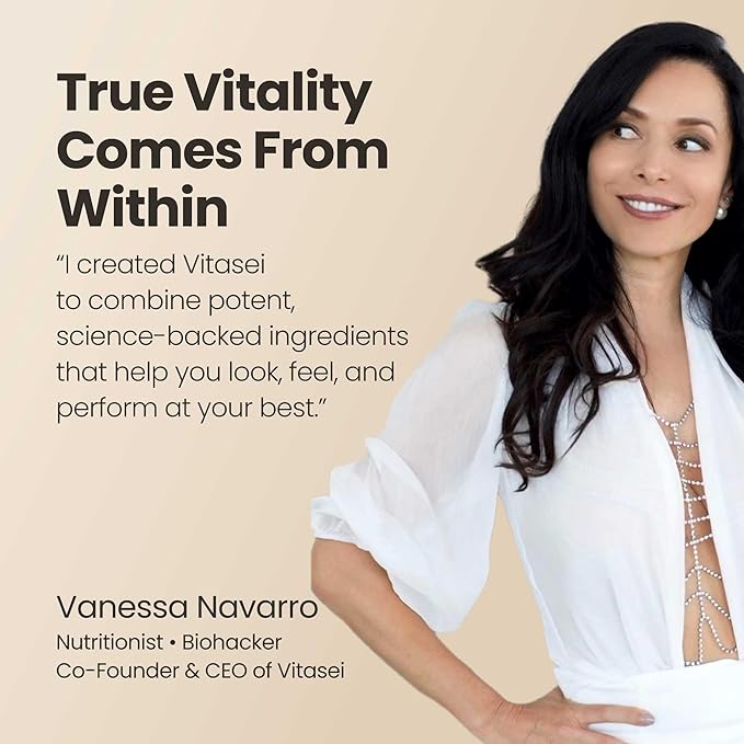 Vitasei Hair Booster 2 Fl Oz (3 Pack) – Hair Revitalizing Serum with Capilia Longa, Wild Olive Stem Cells & Arginine – Peptide-Enriched Hair Tonic Supports Thicker, Stronger Hair – For Women & Men